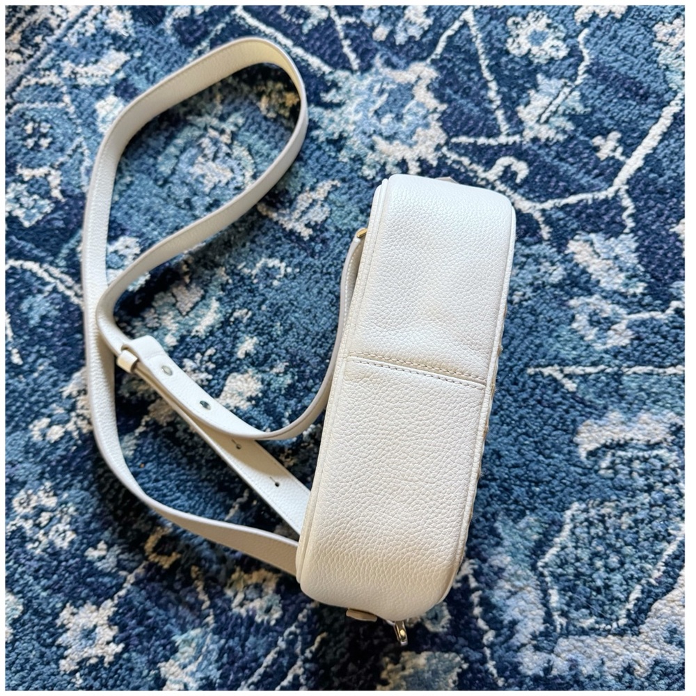 NWOT Kate Spade Astrid Straw Camera Bag Crossbody - Picture 8 of 16